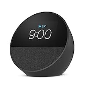 Echo Spot with Energetic Smart Color Bulb