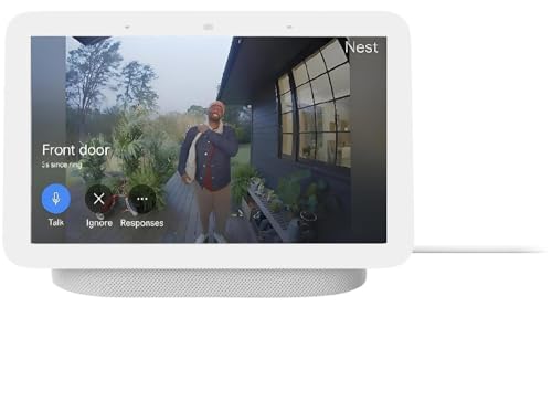 Google Nest Hub 7” Smart Display with Google Assistant (2nd Gen) - Chalk