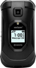 Kyocera DuraXV Extreme E4810 Verizon Rugged LTE Flip Basic Cell Phone Camera GPS Black- (Renewed)