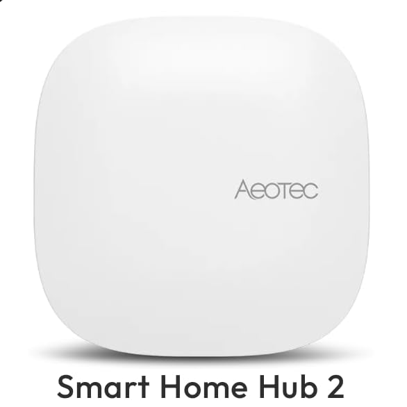 Aeotec Smart Home Hub2 - V4, Works as a SmartThings Hub, Zigbee, Matter Gateway, Compatible with Alexa, Google Assistant, WiFi (No Z-Wave)
