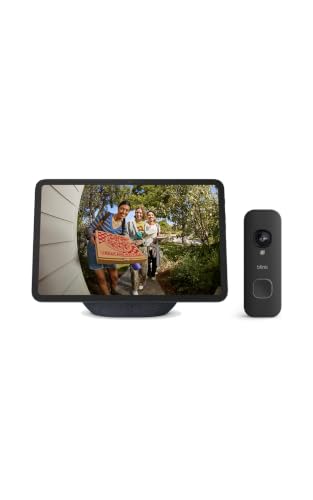 Amazon Echo Show 11 (newest model) with Vibrant Full-HD 11" Display + Blink Battery Doorbell 2K+ Wireless Video Doorbell Bundle