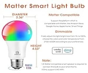 Echo Spot with Energetic Smart Color Bulb