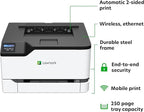 Lexmark CS331dw Color Laser Printer with Ethernet, Mobile-Friendly, Wireless Office Printer with Automatic Two-Sided Printing (3-Series)(40N9020)