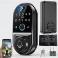 Smart Door Lock for Front Door: WiFi & Camera with 1080p HD Night Vision