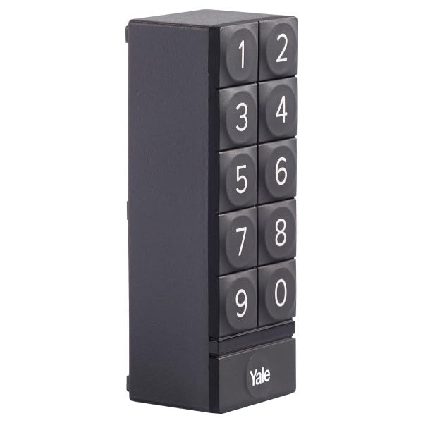 August Home Smart Keypad, Pair with Your August Smart Lock - Grant Guest Access with Unique Keycodes, Dark Gray