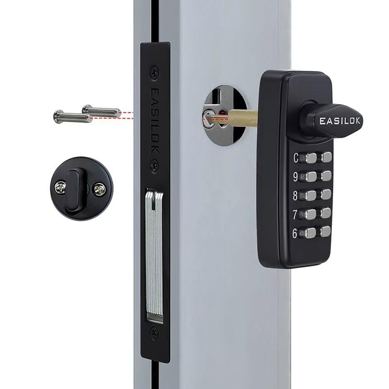 Keyless Keypad Storefront Door Lock Mechanical Commercial Lock