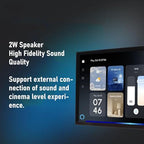 8 Inch Smart Control Touch Screen, WiFi Bluetooth 5.2 Smart Home Control Panel with APP, 2GB RAM and 16GB ROM, Supports External Sound Connections