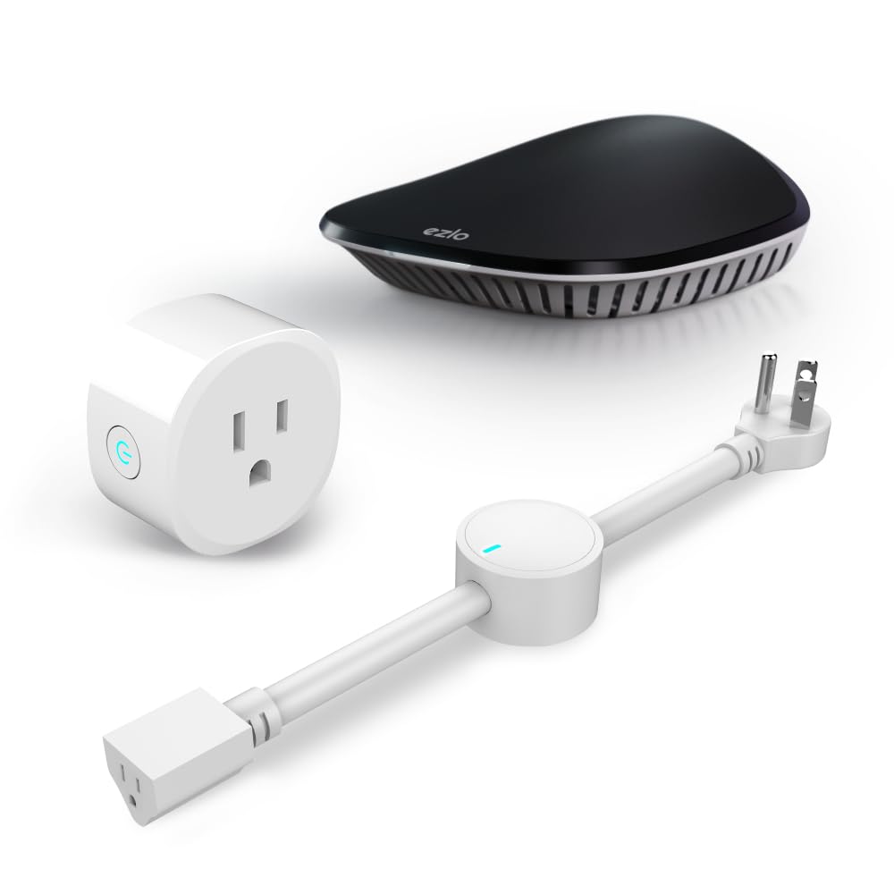 Plus Smart Home Automation Starter Kit | Includes 1 Smart Home Hub + 1 Z-Wave Plug + 1 Z-Wave in-Line Switch