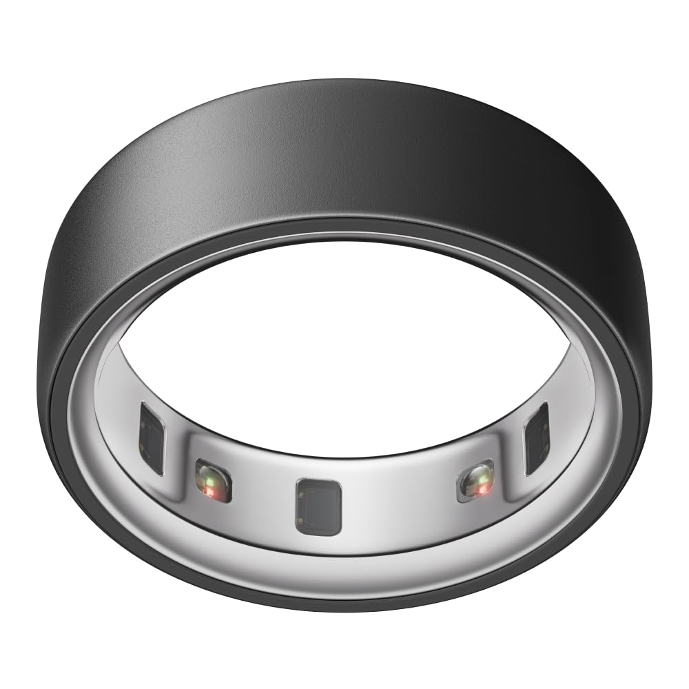 Oura Ring 4 Smart Ring - Silver - Size 7