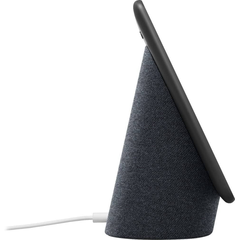 Google Nest Hub Max 10" Smart Display with Google Assistant - Charcoal (renewed)