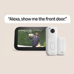 Amazon Echo Show 5 with Blink Video Doorbell (newest model), Designed for Alexa+