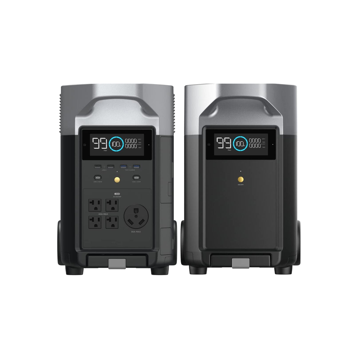 EF ECOFLOW Portable Power Station 3600Wh DELTA Pro, 120V 3600W AC Output