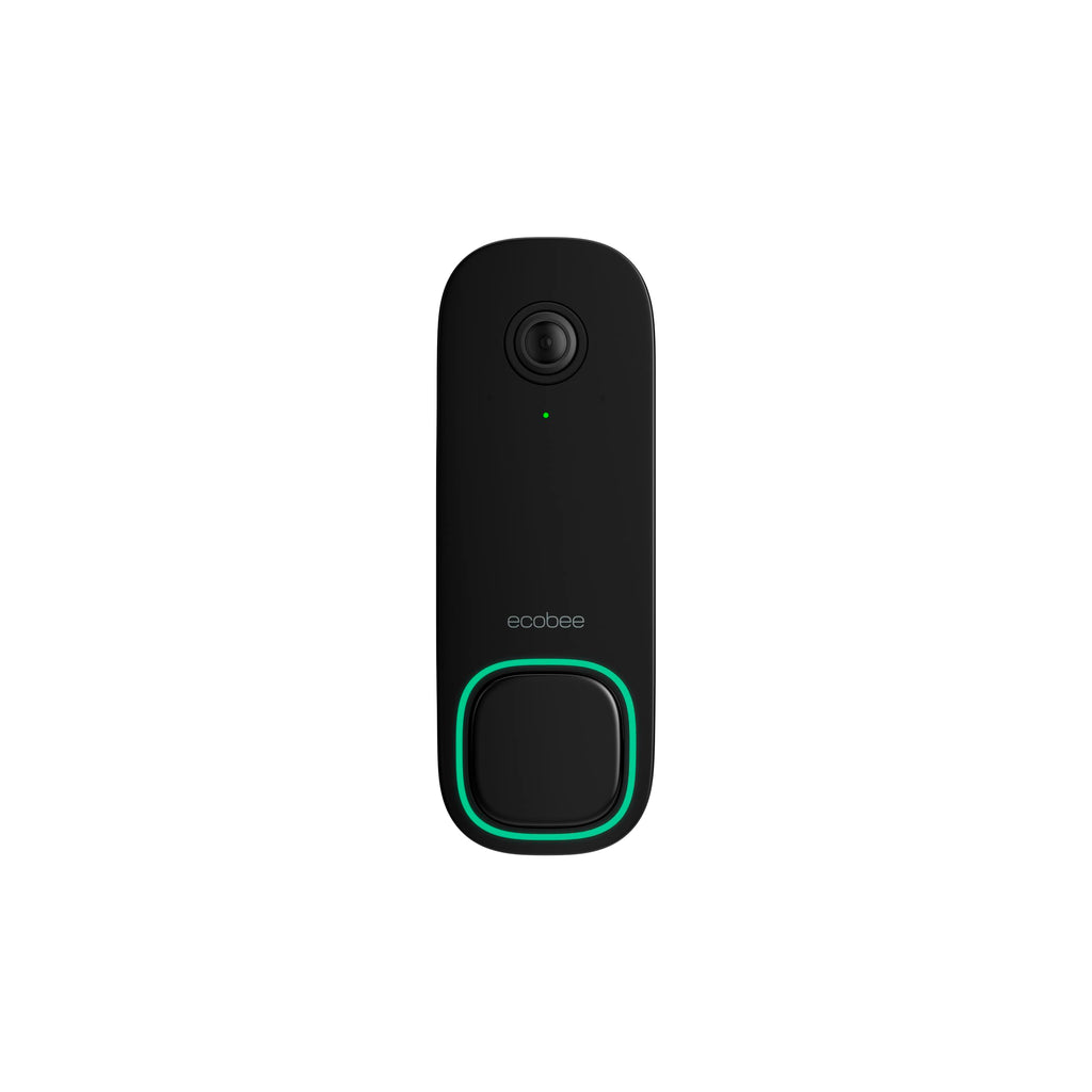 ecobee Smart Video Doorbell Camera Wired 1080p HDR, Smart Alerts