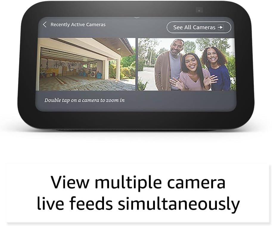 Amazon Echo Show 5 with Blink Video Doorbell (newest model), Designed for Alexa+