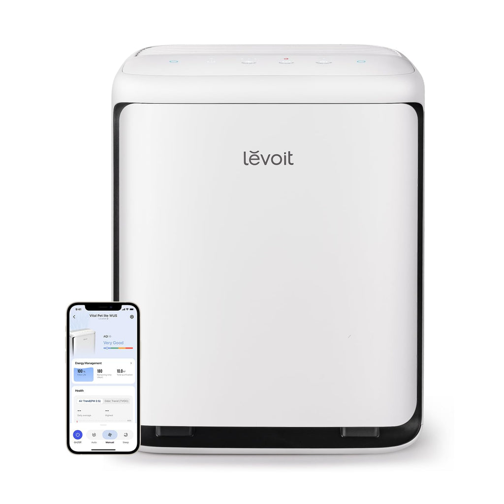 LEVOIT Air Purifiers for Home Pets Bedroom, Smart WiFi for Home Large Room