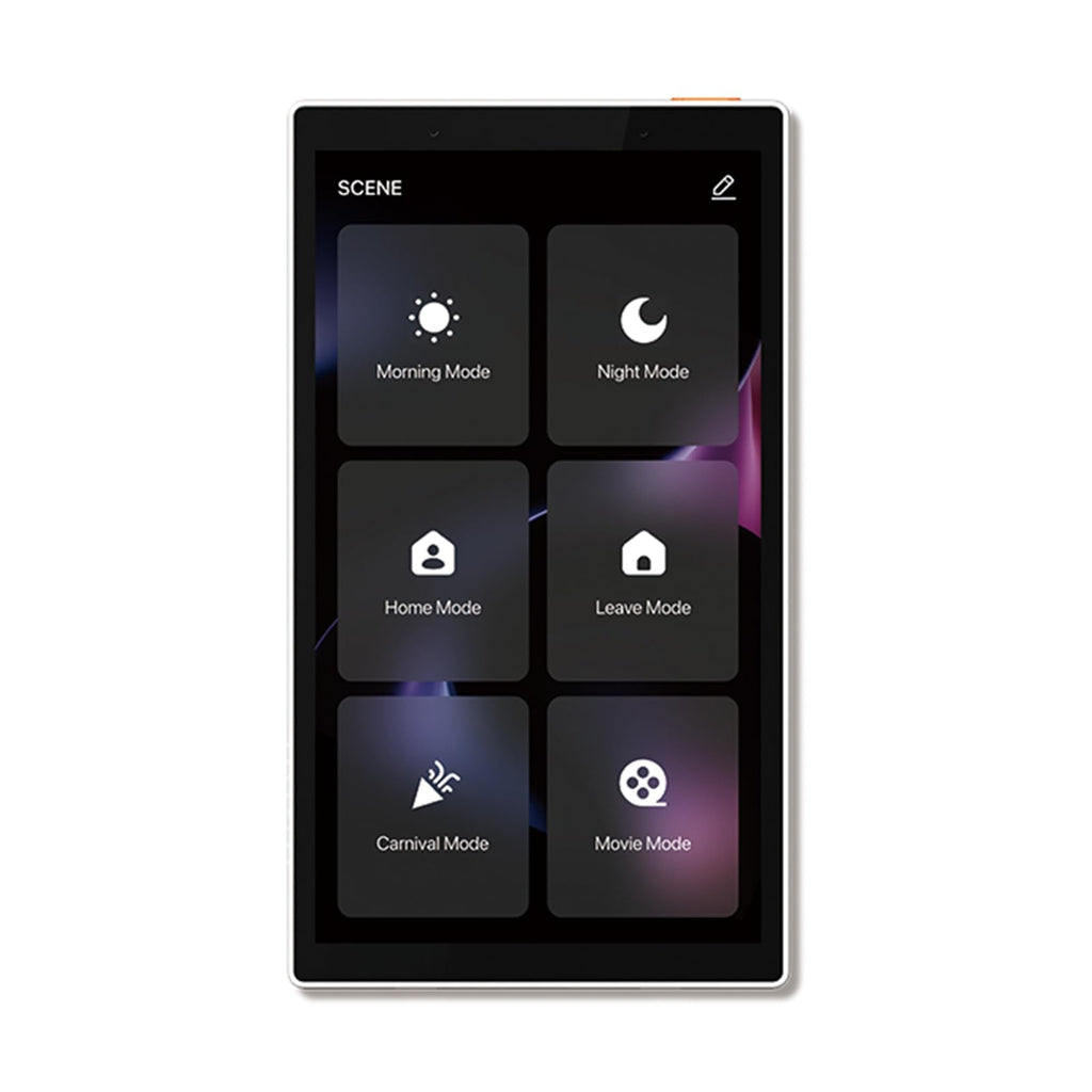 5 Inch Smart Home Control Panel Touchscreen, All-in-One Home Devices Switch Wall Mount Smart Panel Built-in Multimode Gateway and Voice Assistant Compatible with Smart Home Devices