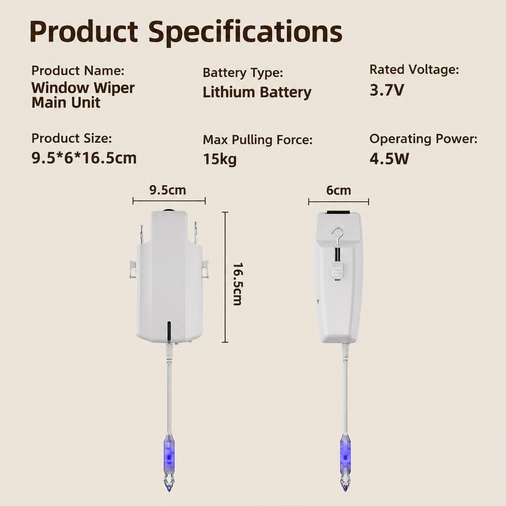 Smart Curtain Motor Slide-Out Remote Opener