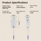 Smart Curtain Motor Slide-Out Remote Opener