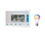 Echo Hub with TP-Link Tapo Smart Color Bulb