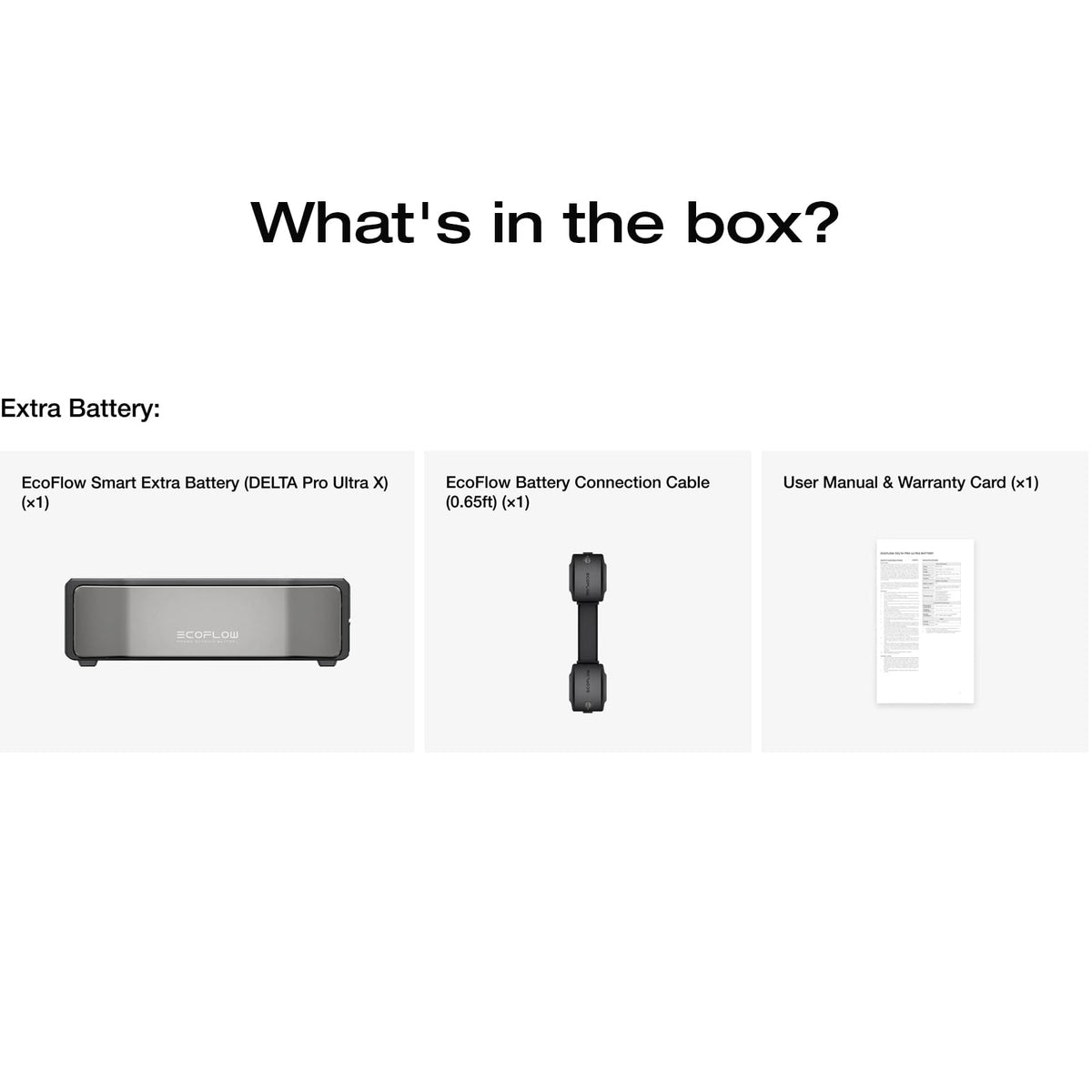 EF ECOFLOW DELTA Pro Ultra Series 6144Wh Smart Extra Battery