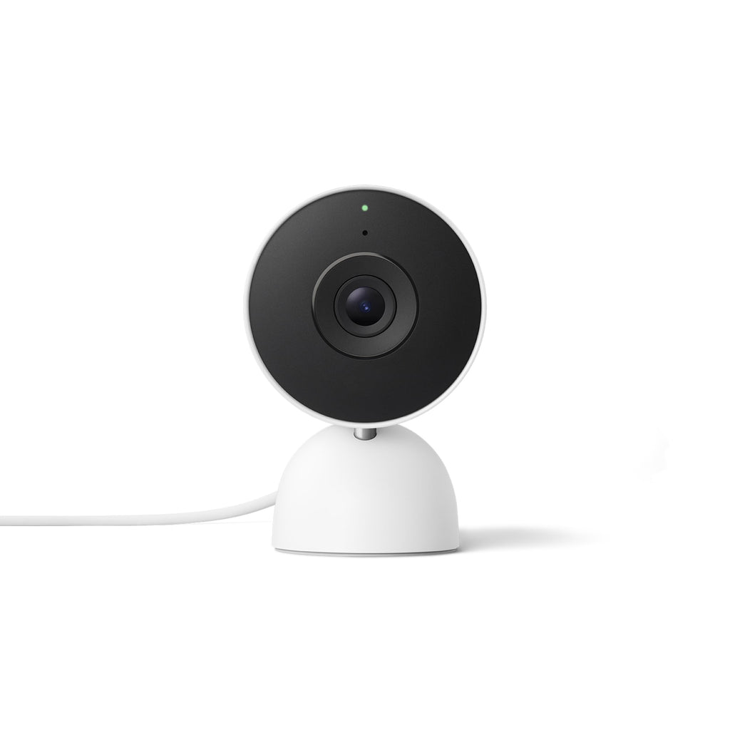 Google Nest Cam Indoor (Wired, 3rd Gen) - Security Camera - 2025 - Snow