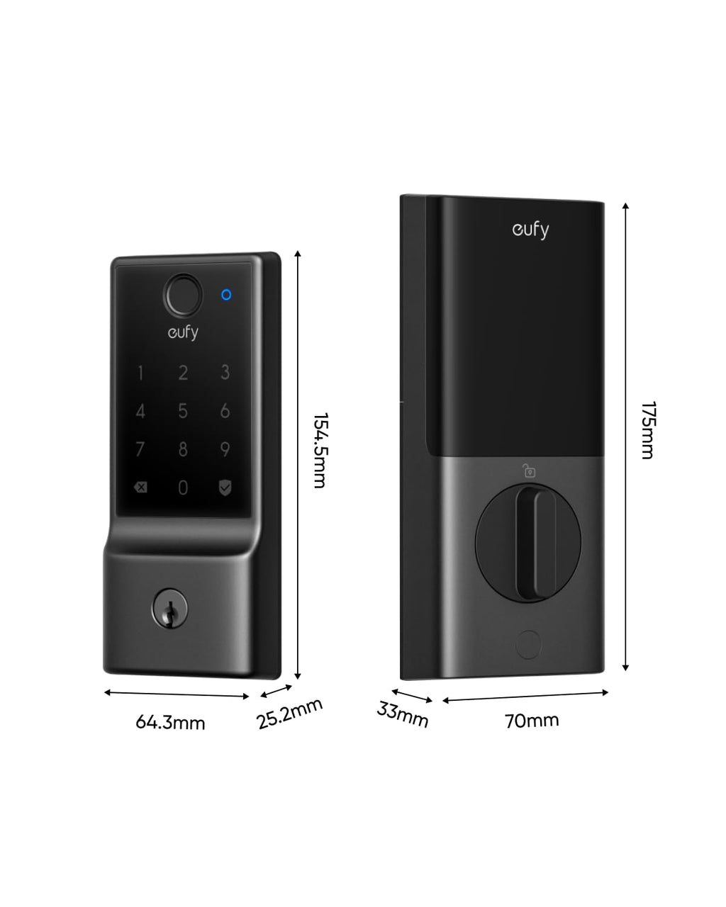 eufy Security Smart Lock E31, Fingerprint Keyless Entry Door Lock
