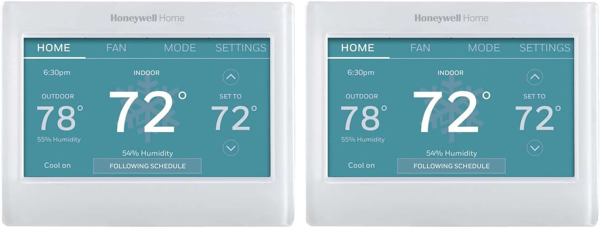 Honeywell Home RTH9585WF1004 Wi-Fi Smart Color Thermostat, 7 Day Programmable, Touch Screen, Energy Star, Alexa Ready, Gray