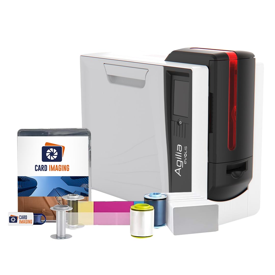 Evolis Agilia Dual Sided Retransfer Card Printer & Supplies #AG1-0011