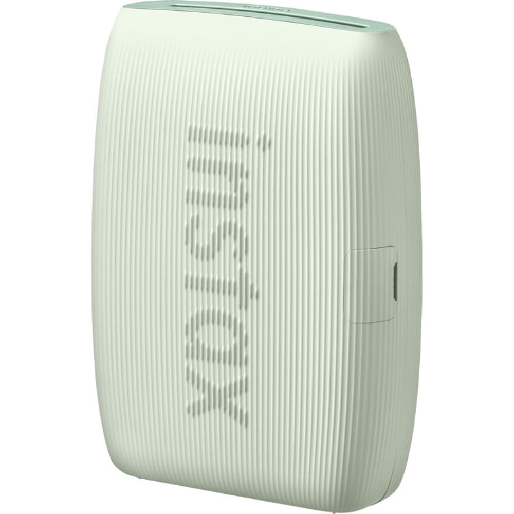 Fujifilm INSTAX Mini Link 3 Smartphone Printer | Sage Green Bundled INSTAX Mini Instant Film | 20 Exposures + Microfiber Cleaning Cloth (3 Items)