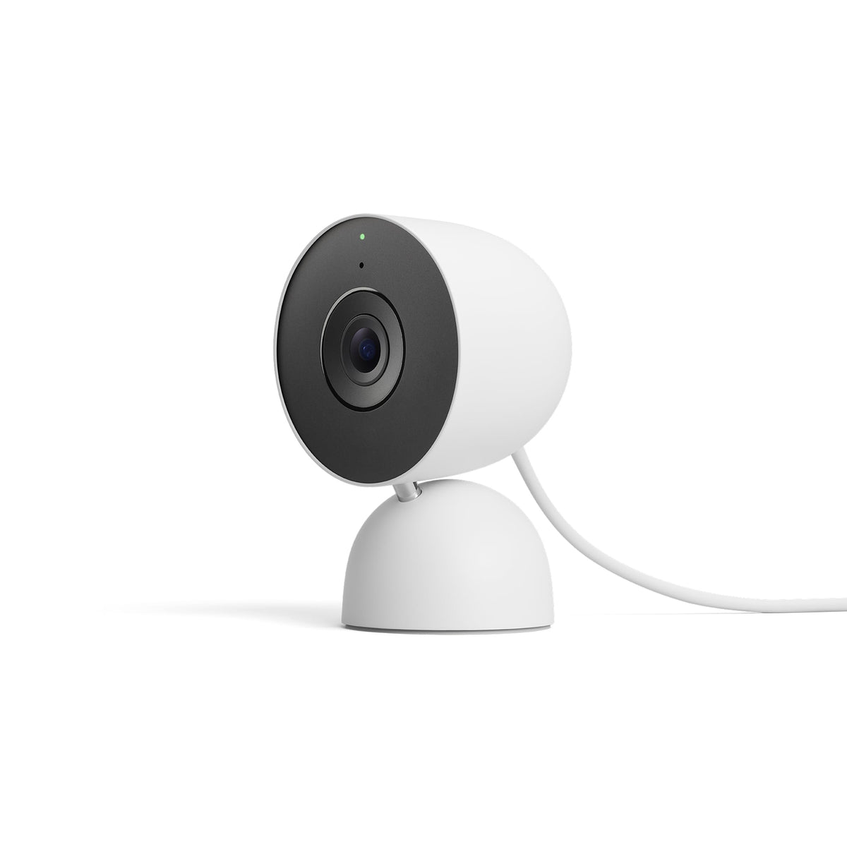Google Nest Cam Indoor (Wired, 3rd Gen) - Security Camera - 2025 - Snow