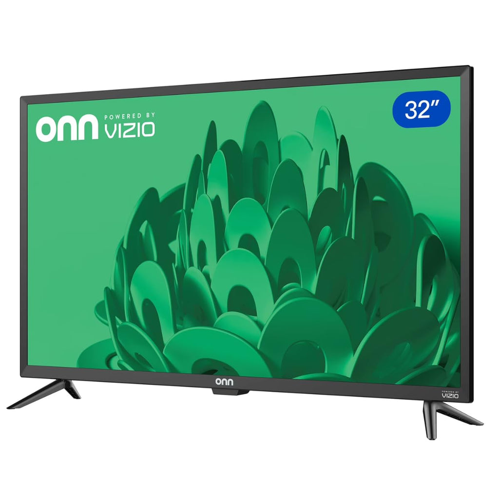 ONN Smart TV 32" Powered by VIZIO Technology Class 720p HD, Works with Apple Home, Amazon Alexa, and Google Home, DTS:X and DTS: Virtual X, 60Hz Refresh Rate, Bluetooth Capable - 32S2V1 (Renewed)