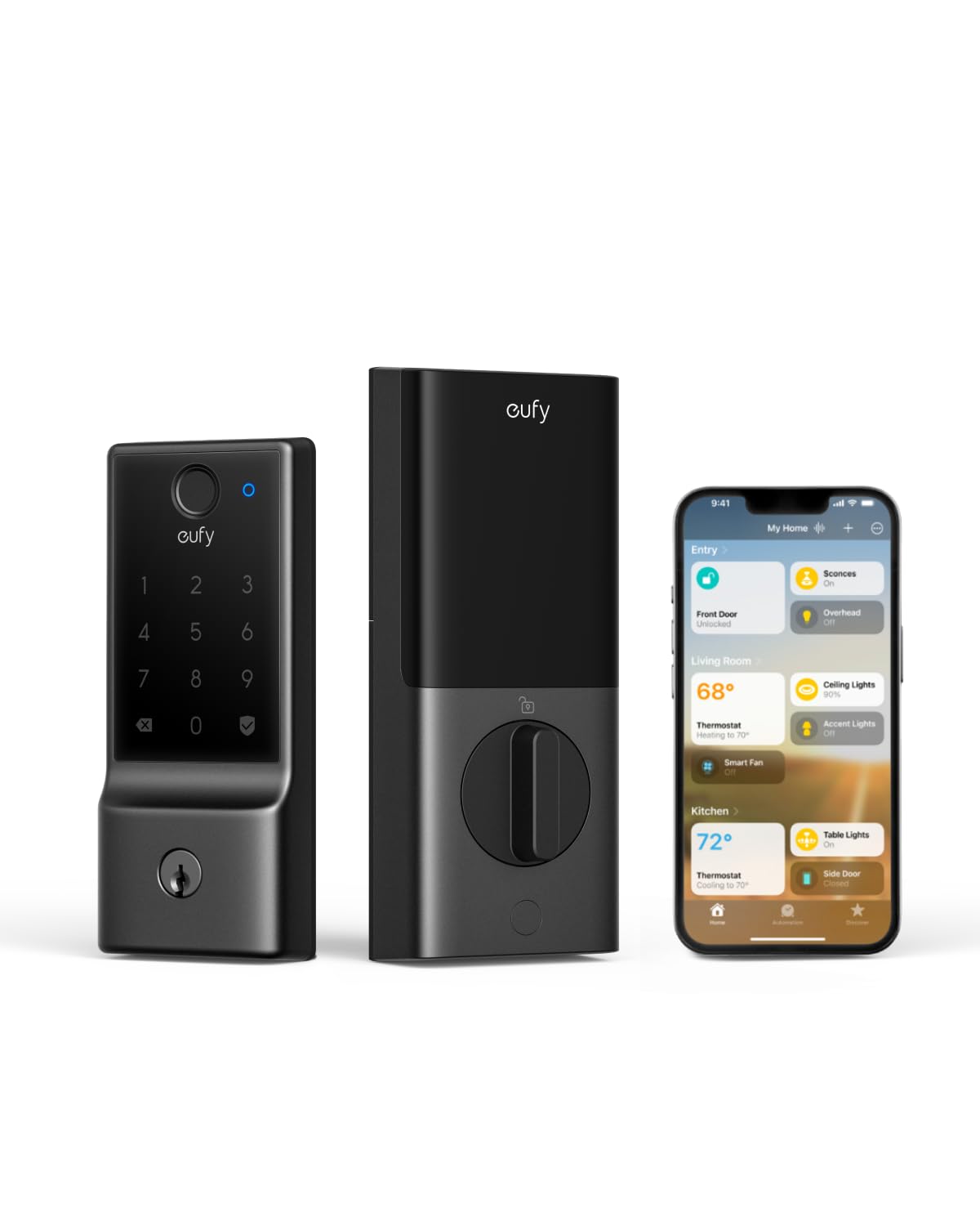 eufy Security Smart Lock E31, Fingerprint Keyless Entry Door Lock