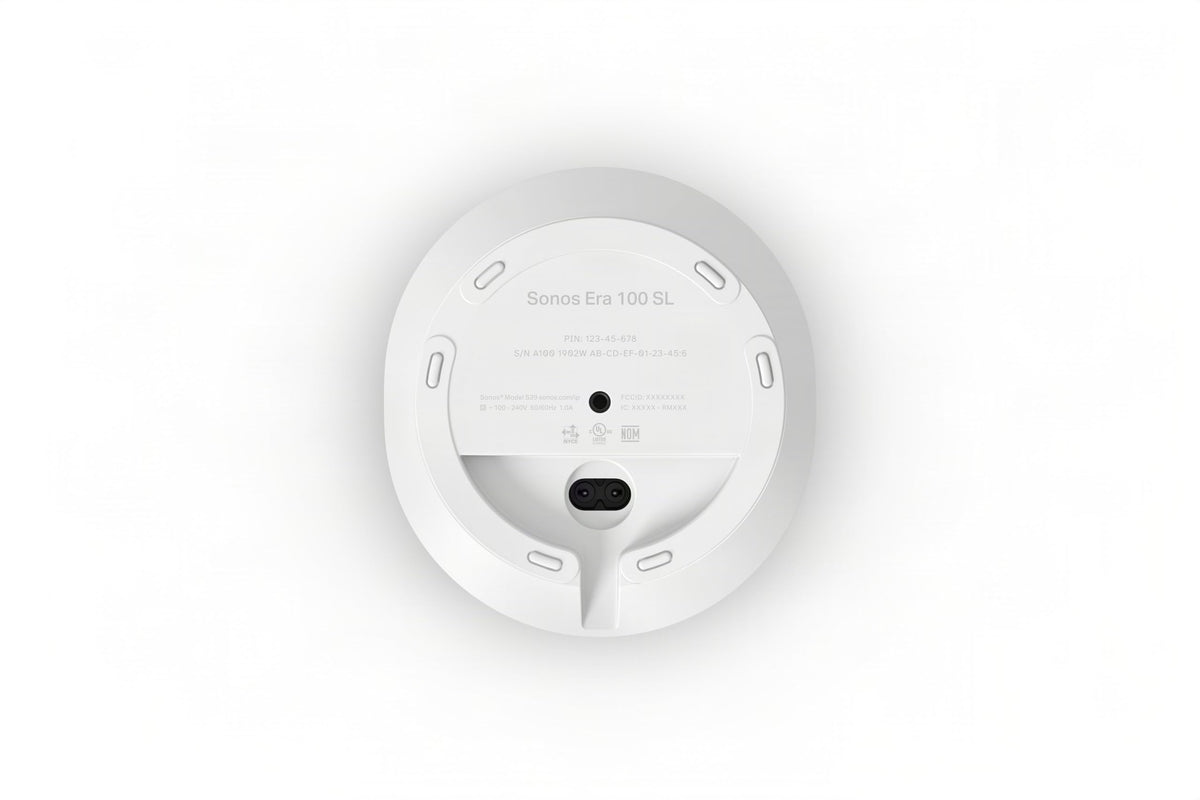 Sonos Era 100 SL Compact, Microphone-Free Speaker - White