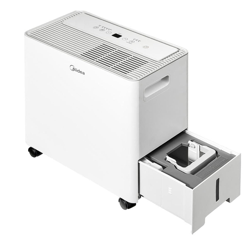 Midea 35 Pint Dehumidifier, 3,500 Sq. Ft, Wi-Fi (Renewed)