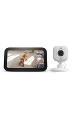 Amazon Echo Show 11 (newest model) Full-HD 11" Display with Alexa+ & Blink Mini 2K+ Indoor Security Camera Bundle - Glacier White