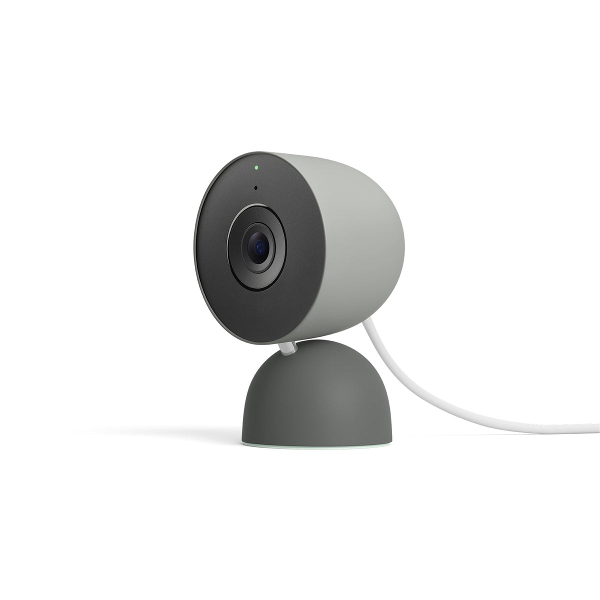 Google Nest Cam Indoor (Wired, 3rd Gen) - Security Camera - 2025 - Snow