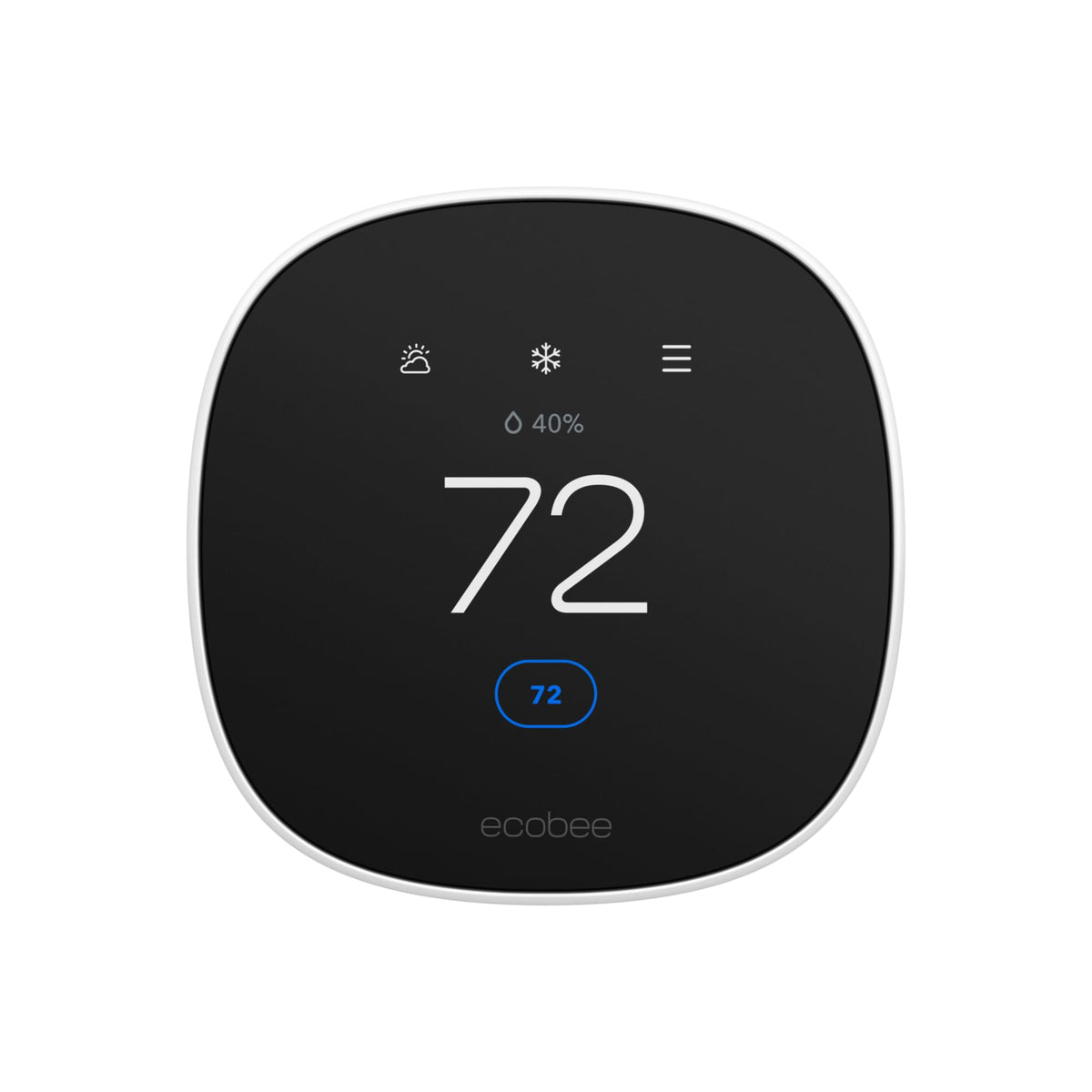ecobee Smart Thermostat Essential - WiFi Thermostat, Energy Star Certified
