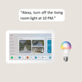 Echo Hub with TP-Link Tapo Smart Color Bulb