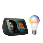 Echo Show 5 with TP-Link Tapo Smart Color Bulb