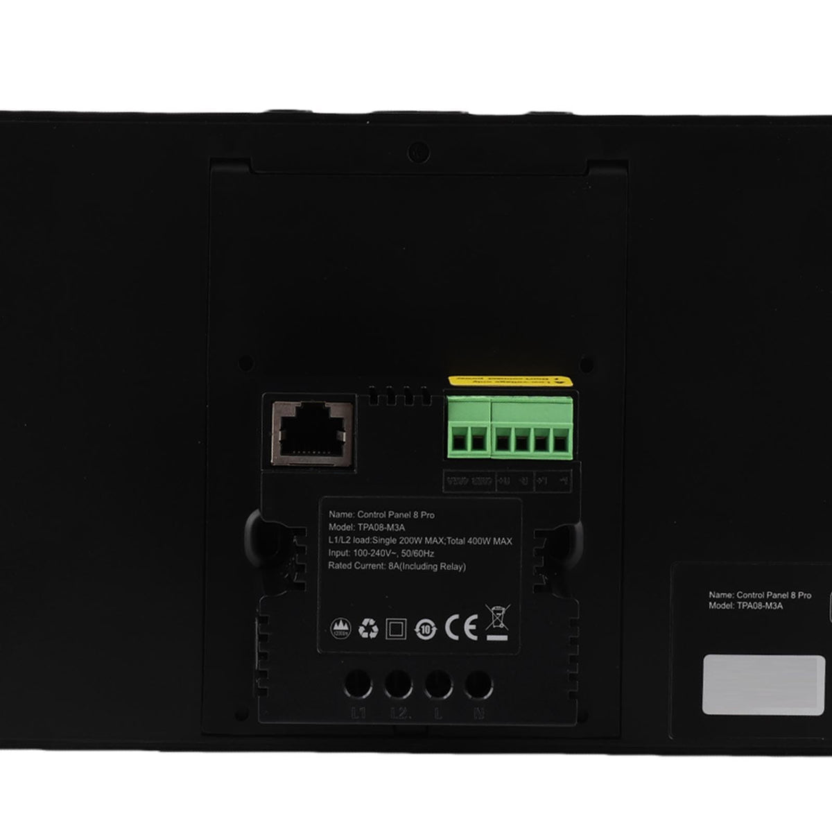 Tangxi Smart Home Control Panel, 8 Inch Touchscreen with Voice Control, Wall Mounted, for Tuya Smart Life App and Devices