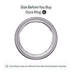 Oura Ring 4 Smart Ring - Silver - Size 7
