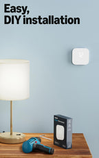Amazon Smart Thermostat with C-wire adapter, Save money and energy, Works with Alexa and Ring