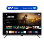 ONN Smart TV 32" Powered by VIZIO Technology Class 720p HD, Works with Apple Home, Amazon Alexa, and Google Home, DTS:X and DTS: Virtual X, 60Hz Refresh Rate, Bluetooth Capable - 32S2V1 (Renewed)