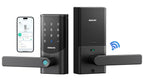 DESLOC K221 Fingerprint Smart Door Lock with Handle 16-Month Battery