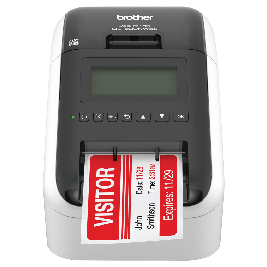 Brother QL-820NWB Professional, Ultra Flexible Monochrome Label Printer with Multiple Connectivity options