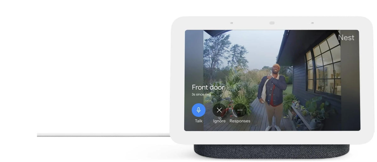 Google Nest Hub 7” Smart Display with Google Assistant (2nd Gen) - Chalk