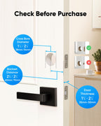 eufy Security Smart Lock C30 with Door Lever, Keyless Entry Door Lock