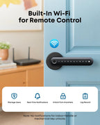 eufy Security Facial Recognition Smart Lock E40 with Indoor Lock C32