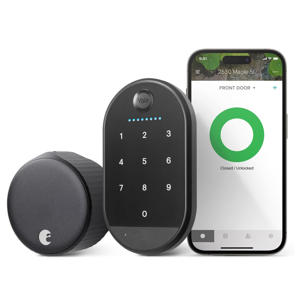 Yale August Wi-Fi Smart Lock with Keypad Touch in Silver