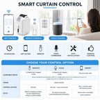 Smart Curtain Motor Slide-Out Remote Opener